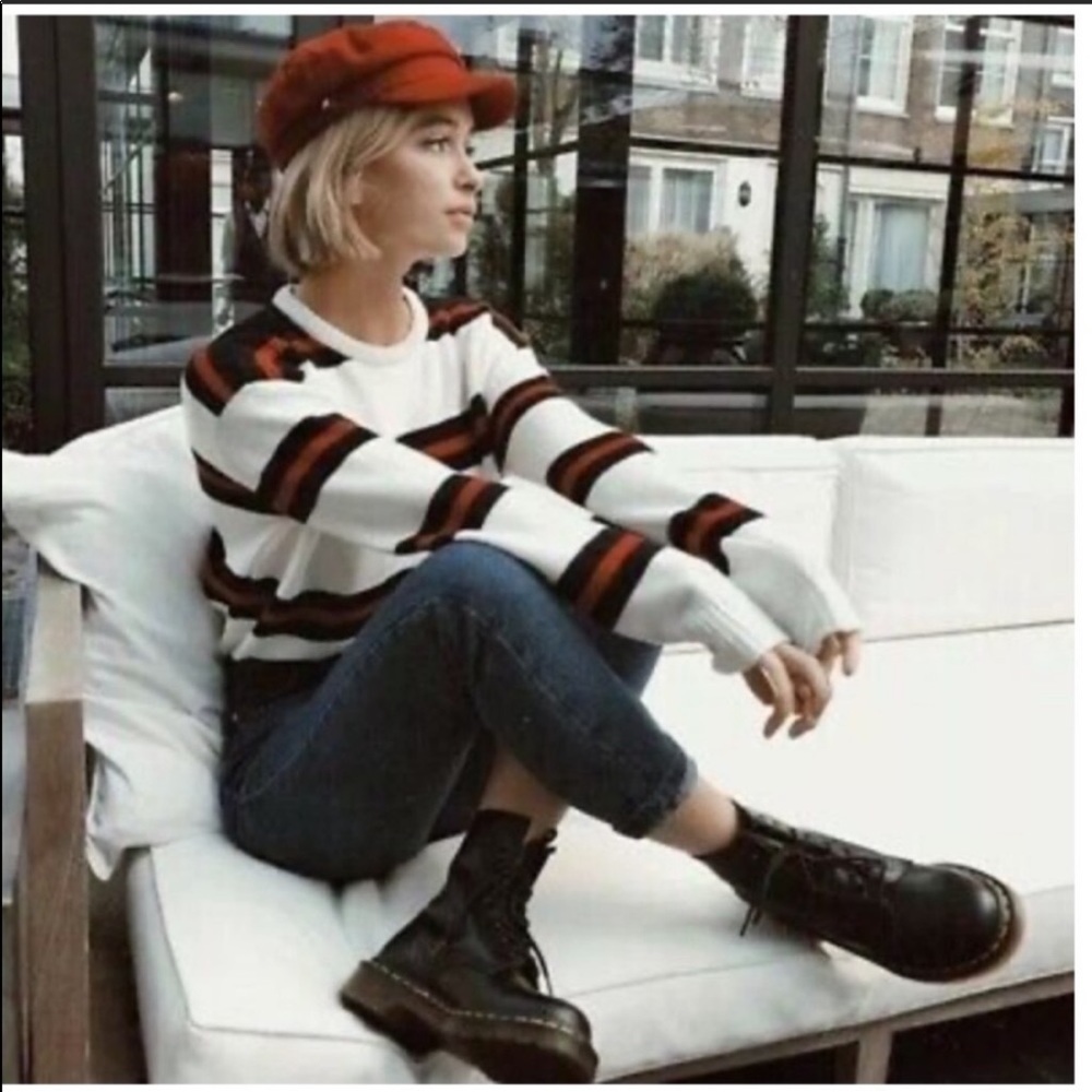 Brandy Melville Bernadette Striped Sweater